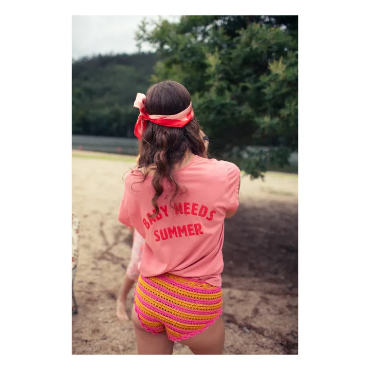Sisters Department Foulard Imprimé Cœurs | Rouge