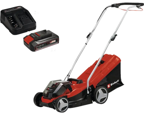 Einhell Power-X-Change GE-CM 36/33 accu grasmaaier inclusief 2 x 2,5Ah 18V Li-ion accu's en lader
