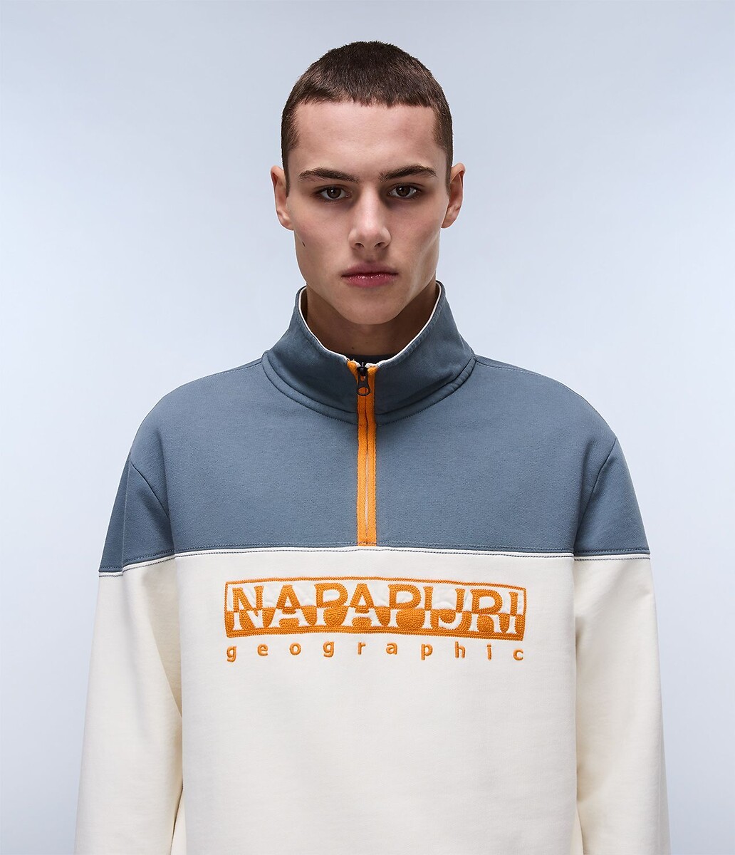NAPAPIJRI<br>Suéter colorblock com gola alta