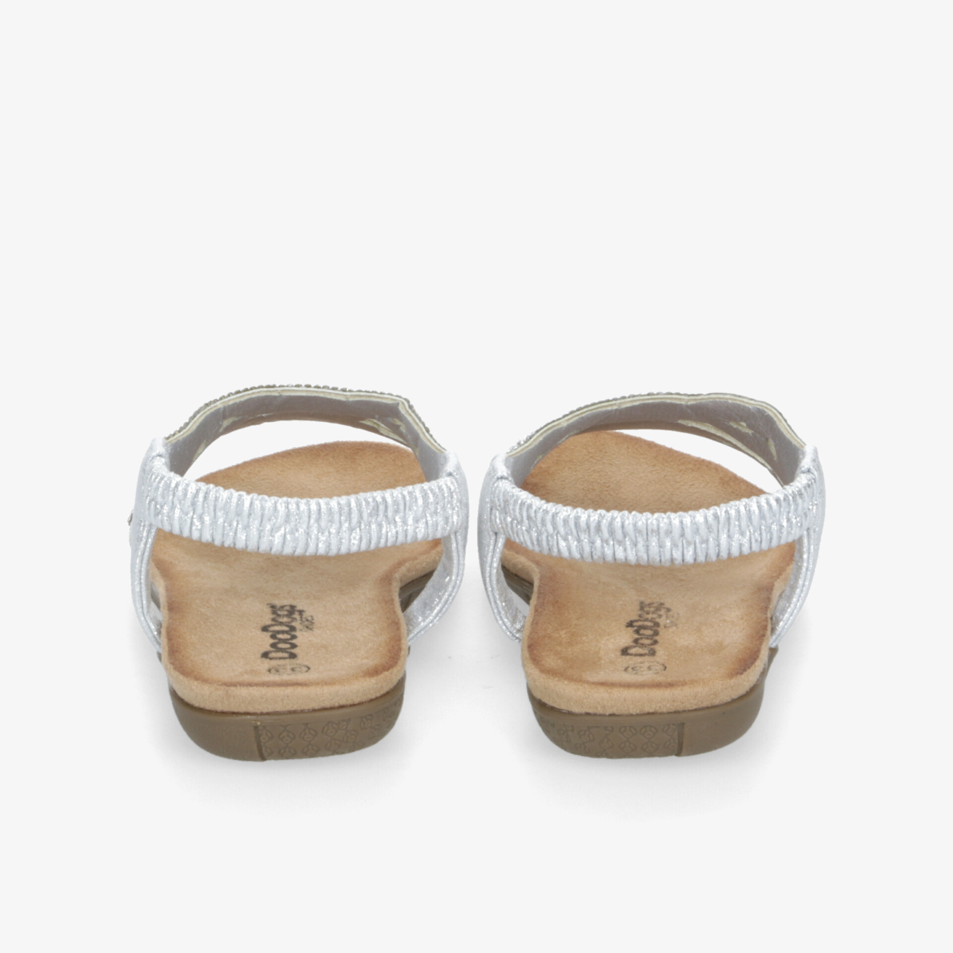 DooDogs Kinder Sandalen silber
