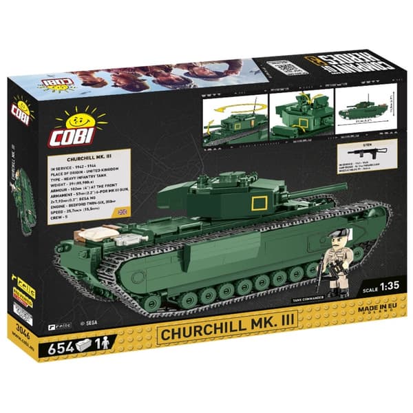 Cobi Churchill MK. III Tanks