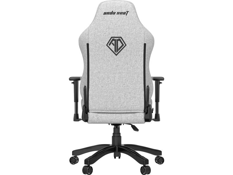 Anda Seat Gaming-Stuhl Phantom 3 Grau Gaming-Stuhl aus Kunstleder und mit einer Belastbarkeit von bis zu 100 kg