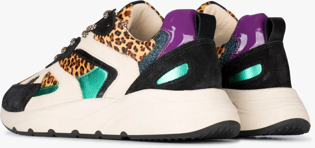 PS POELMAN zwarte ps poelman lage sneakers cibel