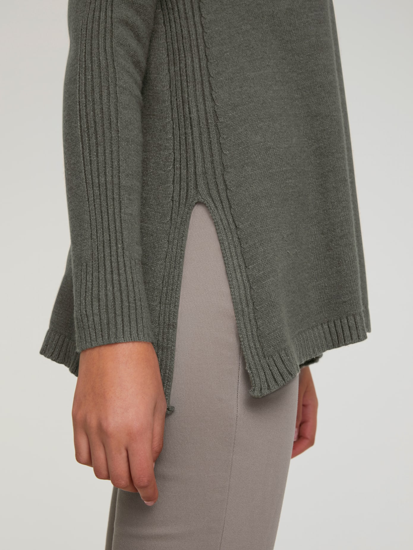Pull long look intemporel