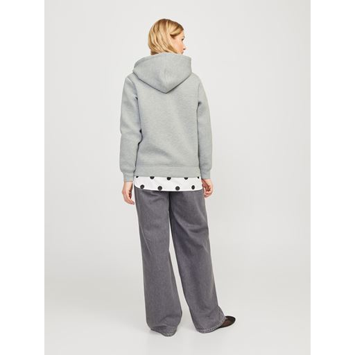 JJXX Emma Hættetrøje, Light Grey Melange, M