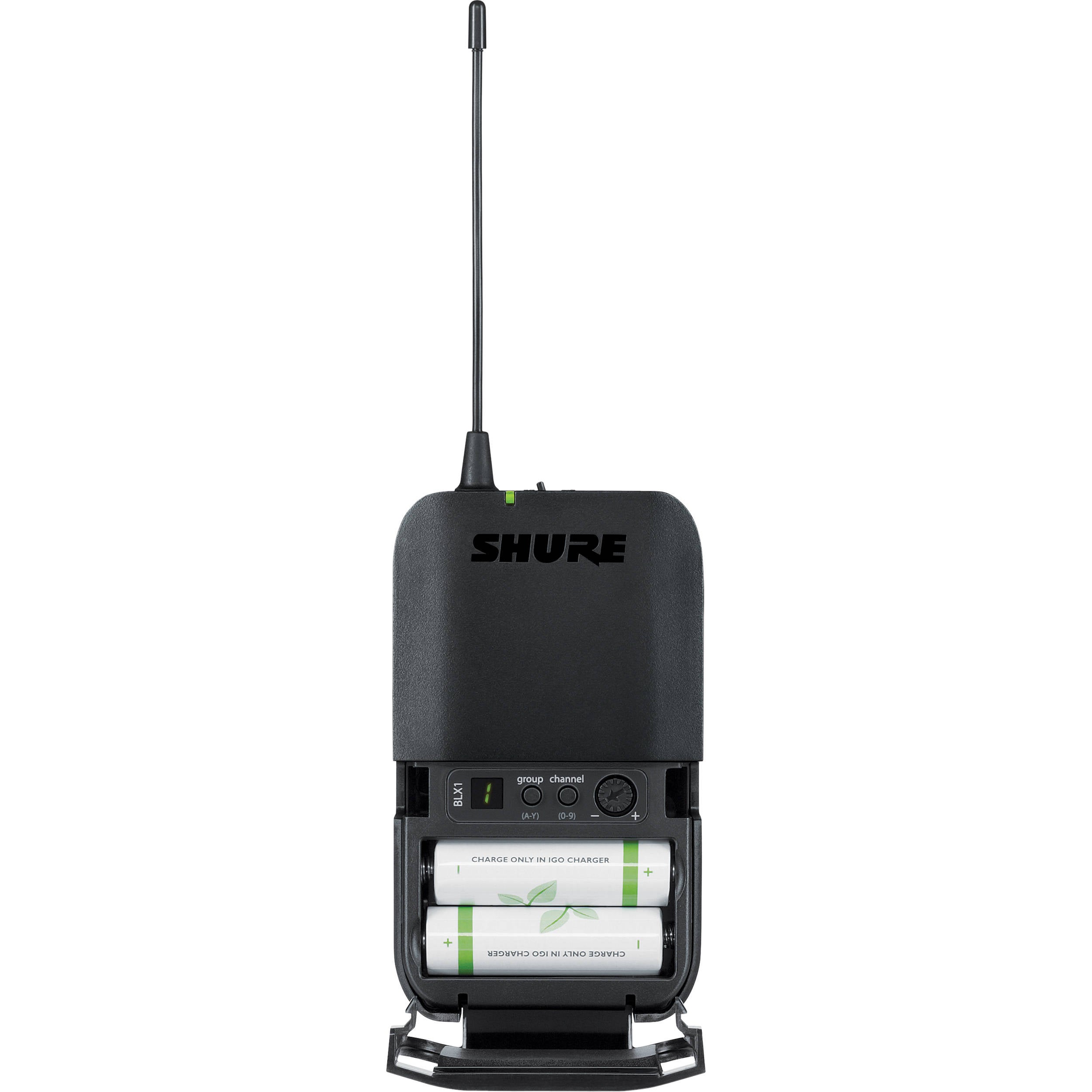 Shure BLX14E/CVL-H8E draadloos dasspeld systeem (518 - 542 MHz)