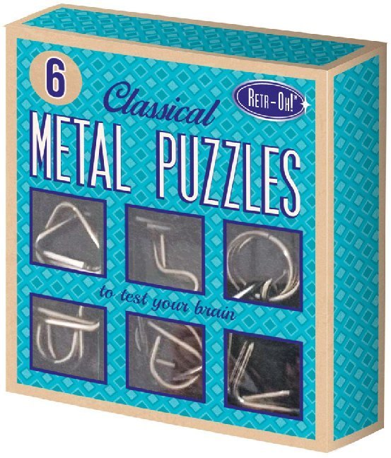 Retr-Oh: 6 Metal Puzzles