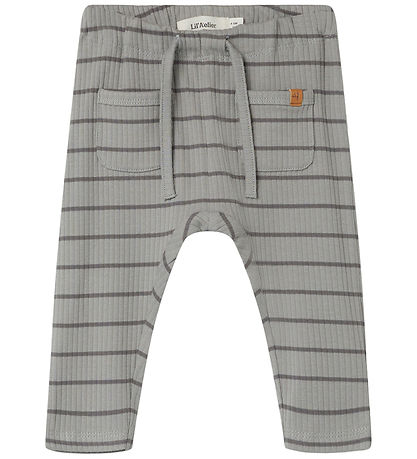 Lil' Atelier Hosen - Noos - Rib - NbmKail - Kalkstein