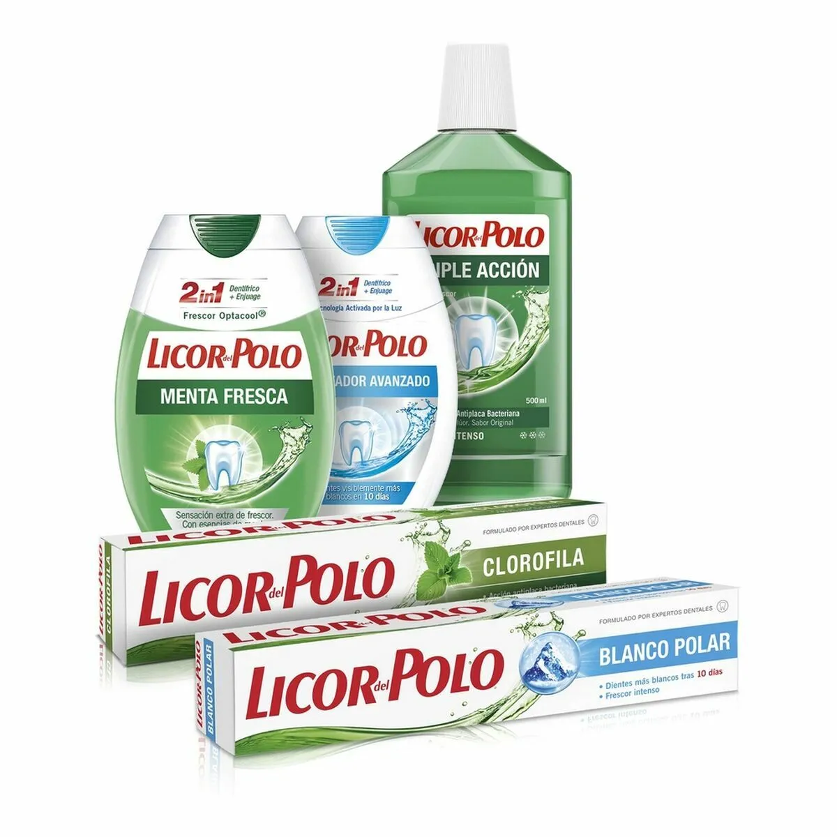 Licor Del Polo Dentifrice Menthe 2 en 1