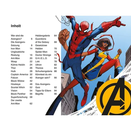 DK Verlag Superleser Lesestufe 3 - MARVEL Avengers: Die Welt der Superhelden