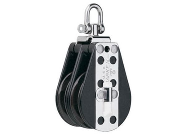 Harken Blok Hexaratchet 57 mm dobbelt
