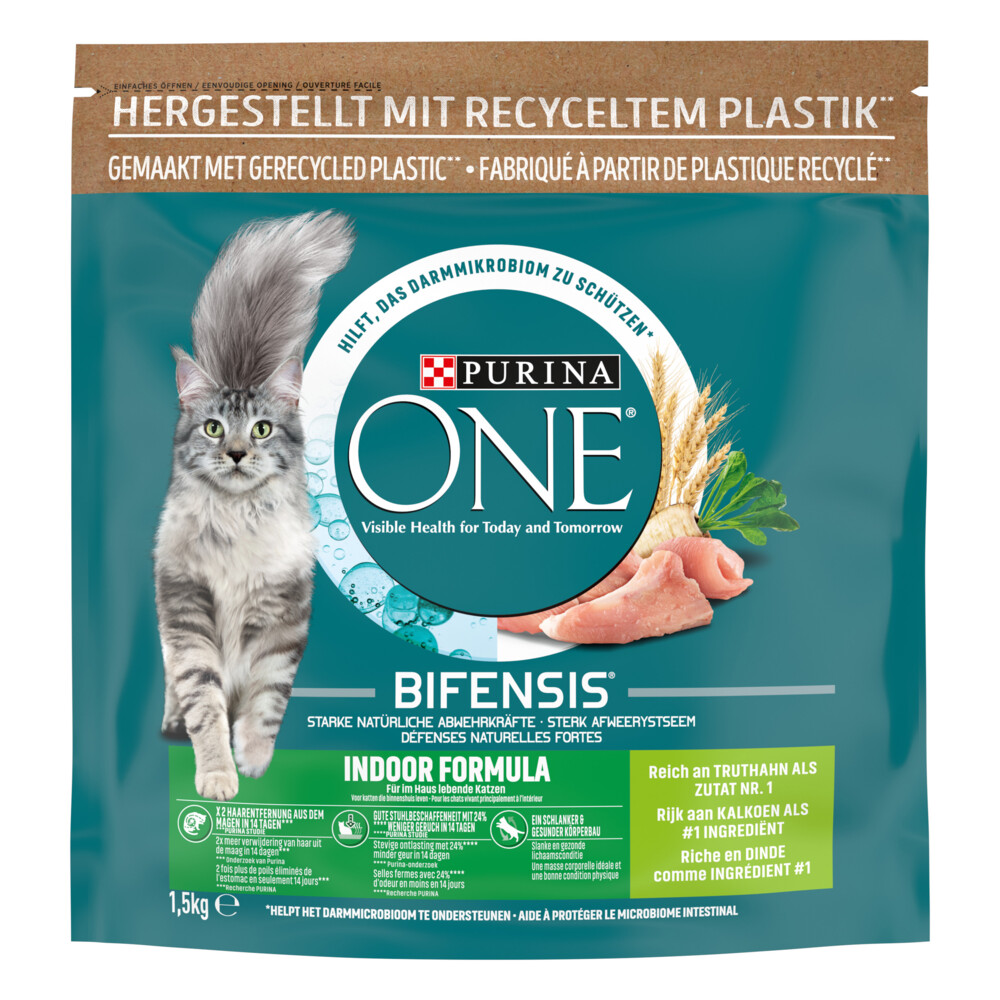 Purina ONE Indoor Kalkoen1,5 kg