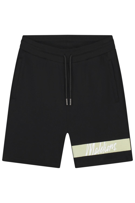 Malelions zwarte heren korte broek