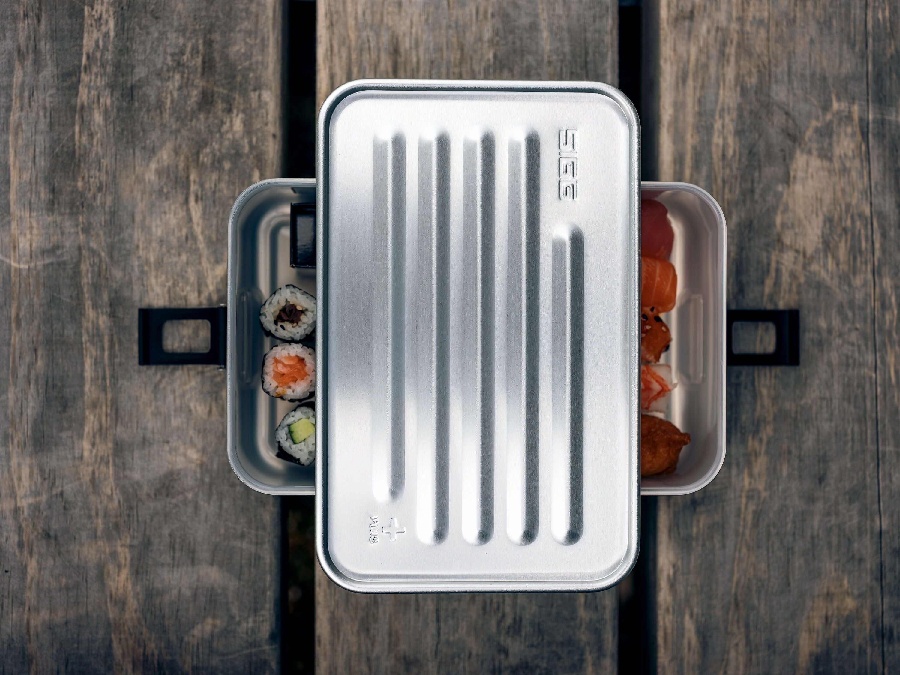 Sigg Lunchbox - Silber / B: 17.0 cm x T: 11.7 cm x H: 6.0 cm