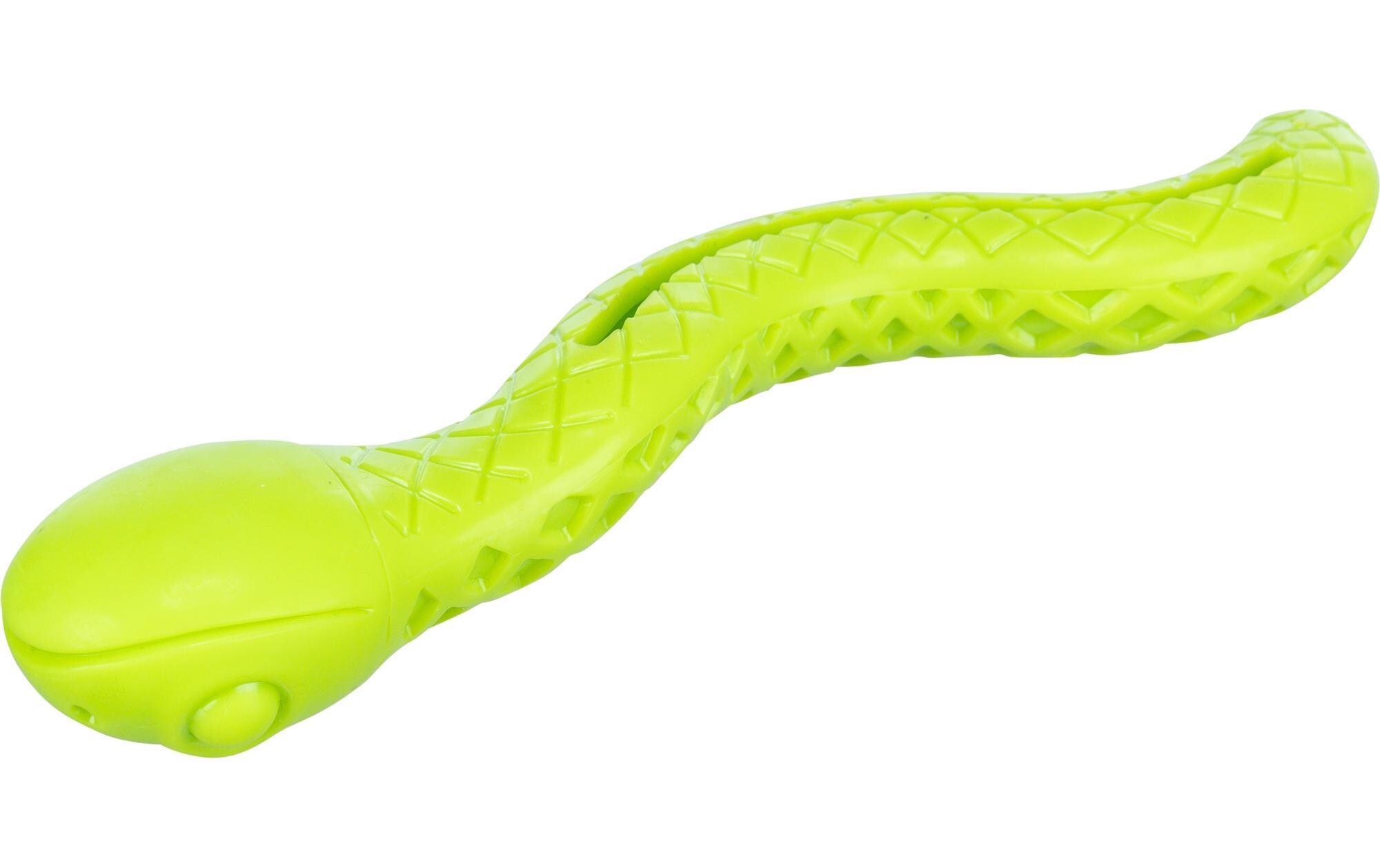 Hunde-Spielzeug Snack-Snake, 27 cm, GrünSnack-Spielzeug