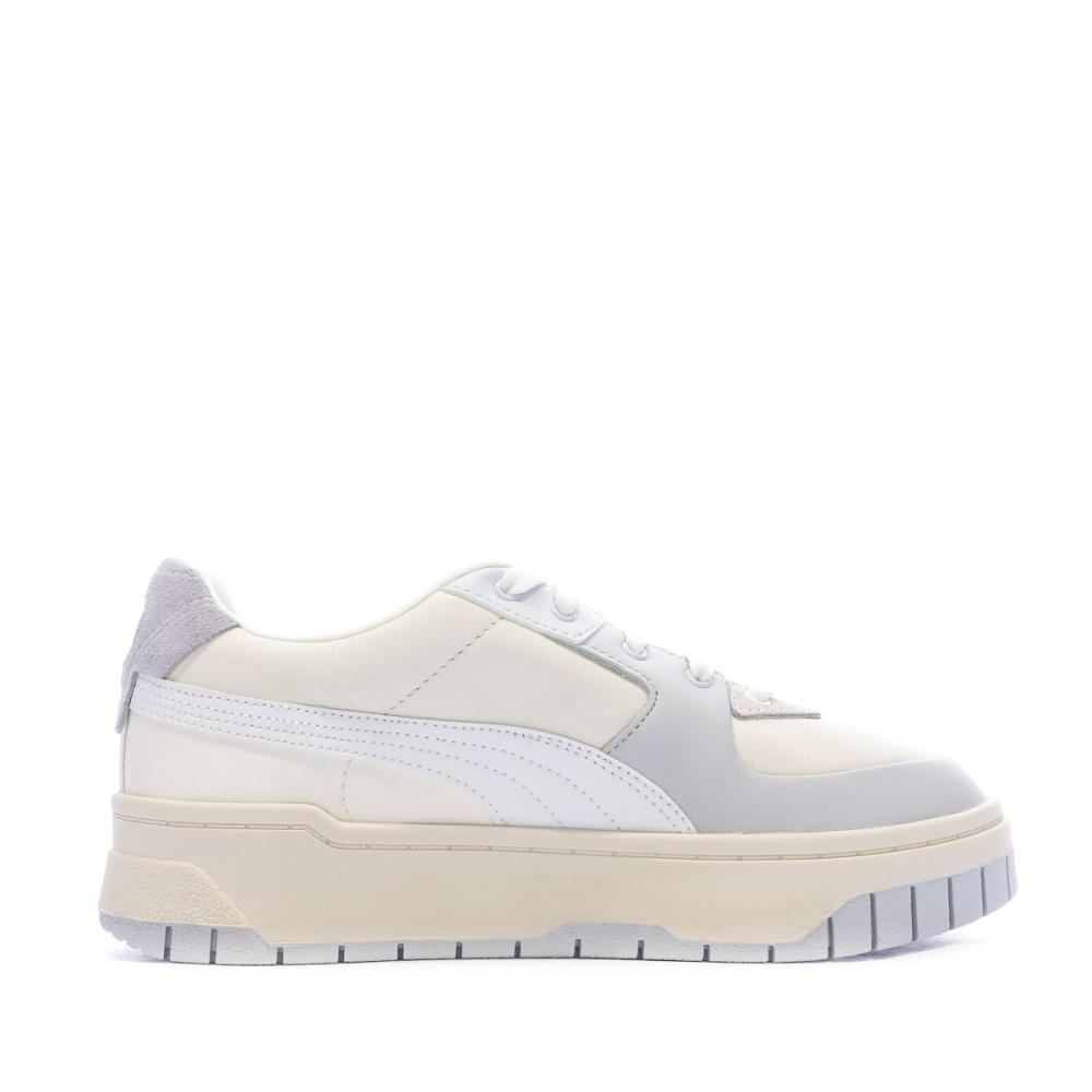 Puma Baskets Écru/Bleu Femme Puma Cali Dream
