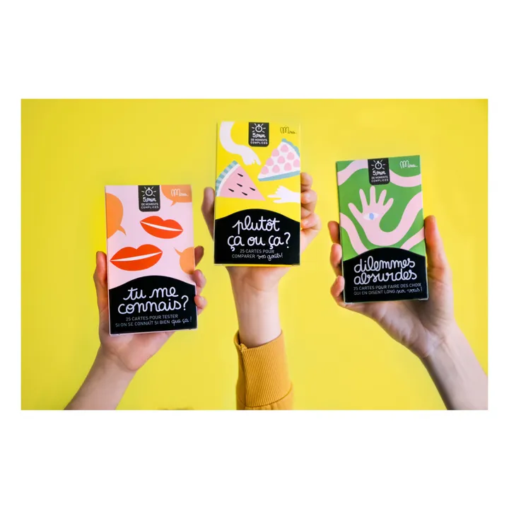 Minus Editions Jeu de cartes - Tu me connais ?