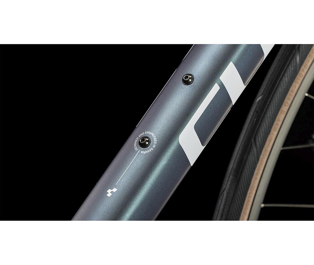 Cube Attain Racefiets Donkerblauw/Wit Heren