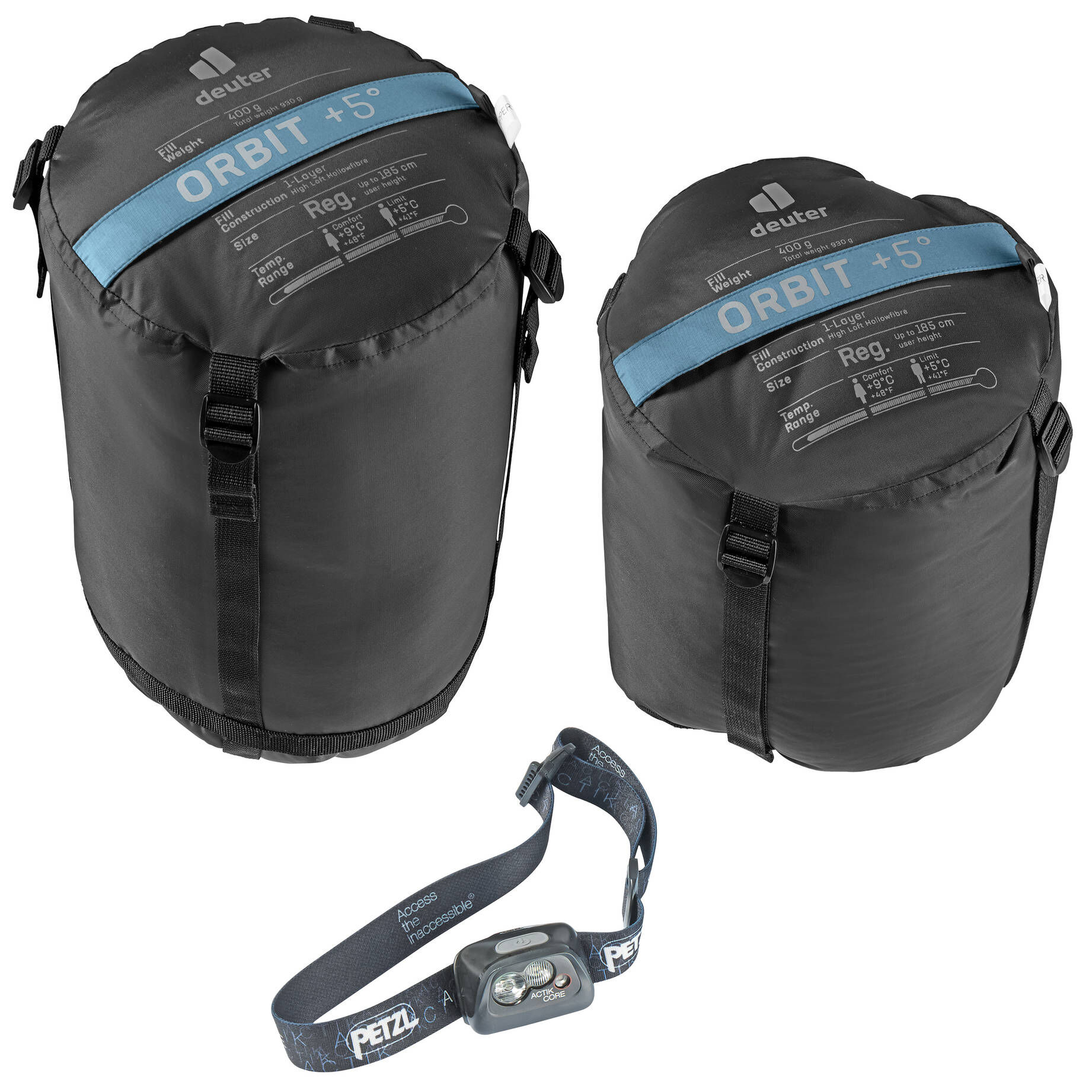 deuter| Kunstfaserschlafsack Orbit +5°