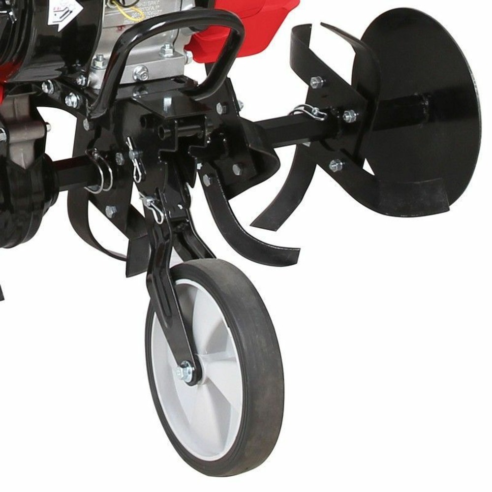Motobineuse thermique 5,6cv 212cc 2 av 1 ar travail 105cm lea le4212-105dw