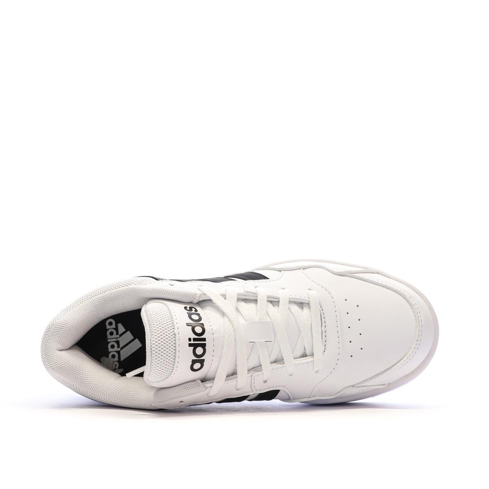 Adidas Baskets Blanches/Noires Femme Adidas Hoops 3.0