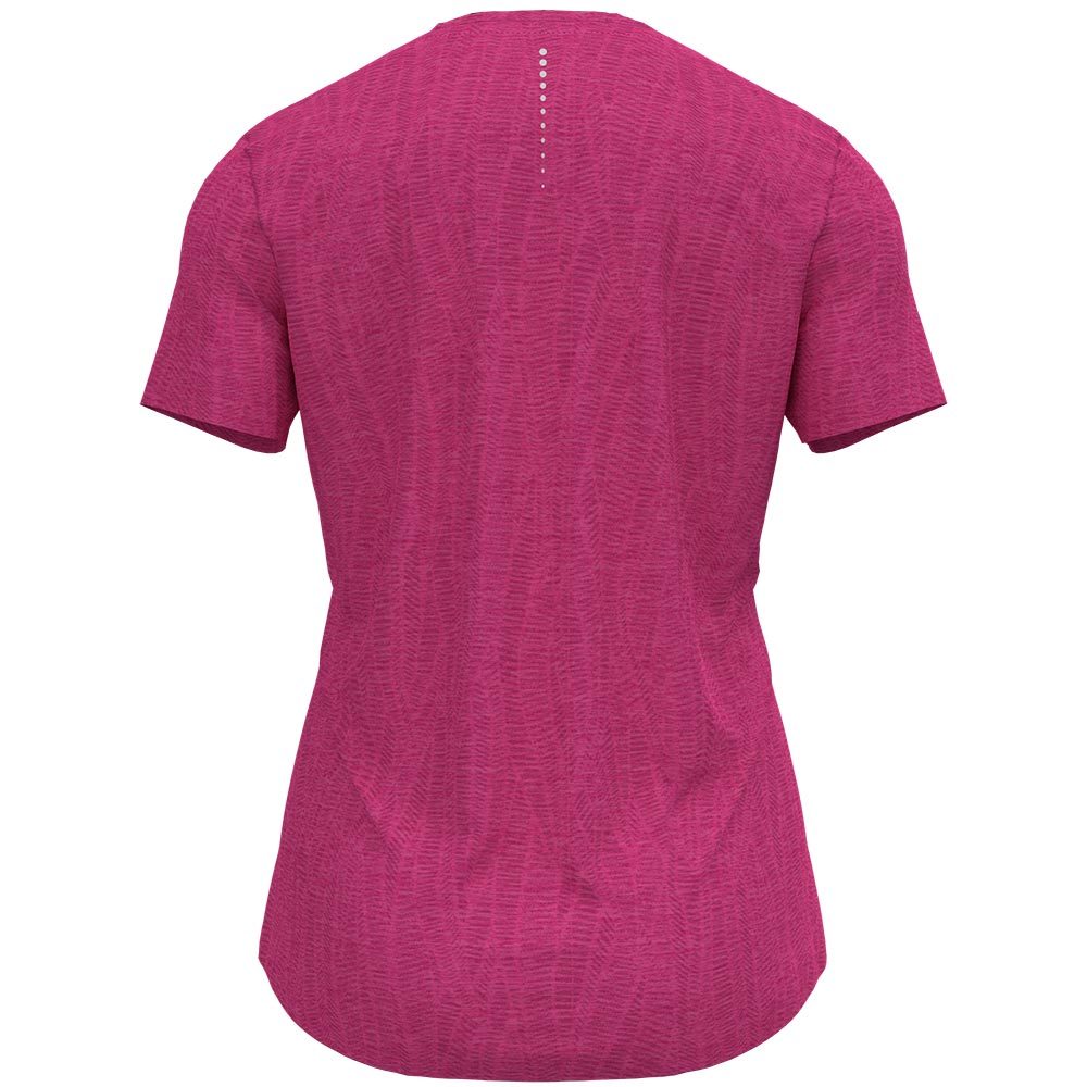 Odlo Zeroweight Engineered Chill-Tec Hardloopshirt Korte Mouwen Roze/Roze D
