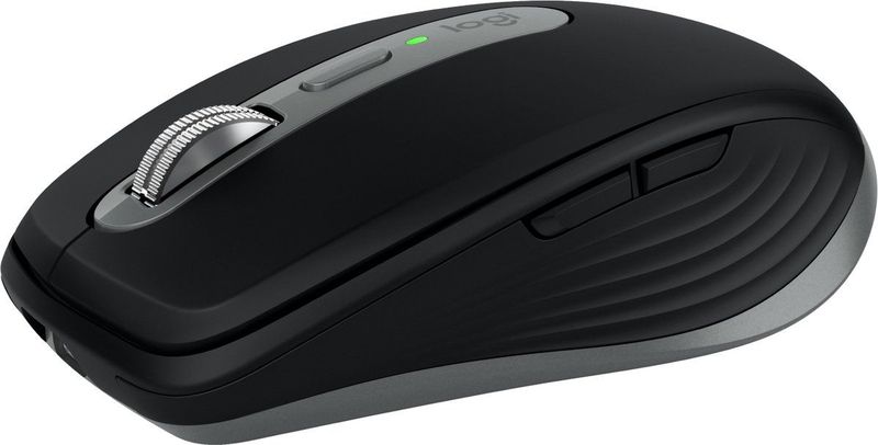 Logitech - MX Anywhere 3S - Draadloze Muis - Grijs - Comfortabel Ontwerp