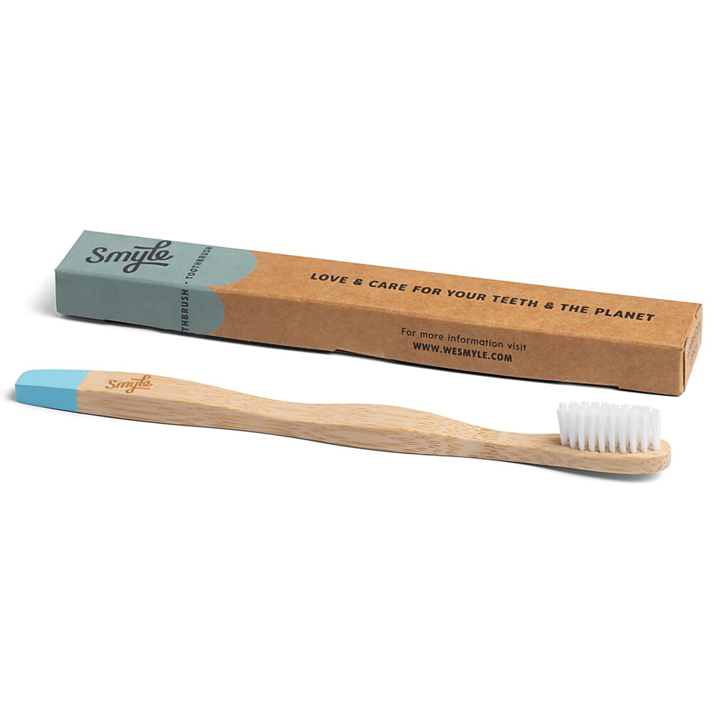 Smyle Bamboo Tandenborstel Soft Lichtblauw
