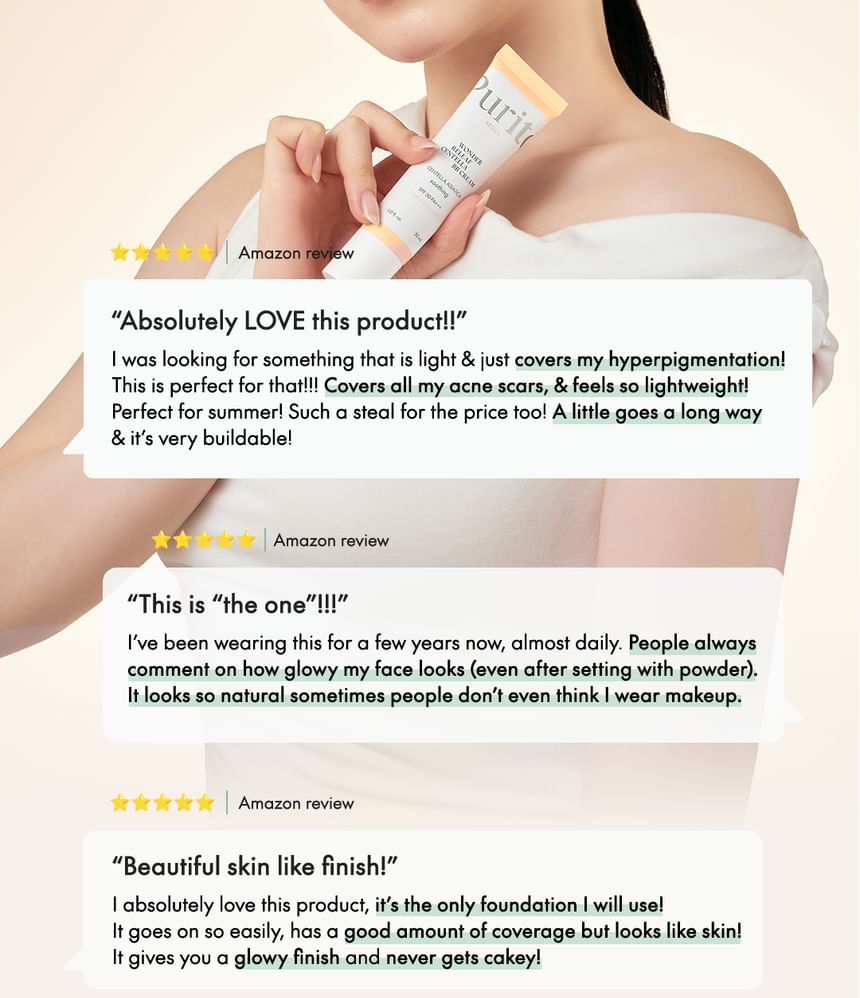 Purito SEOUL - Wonder Releaf Centella BB Cream - 6 kleuren