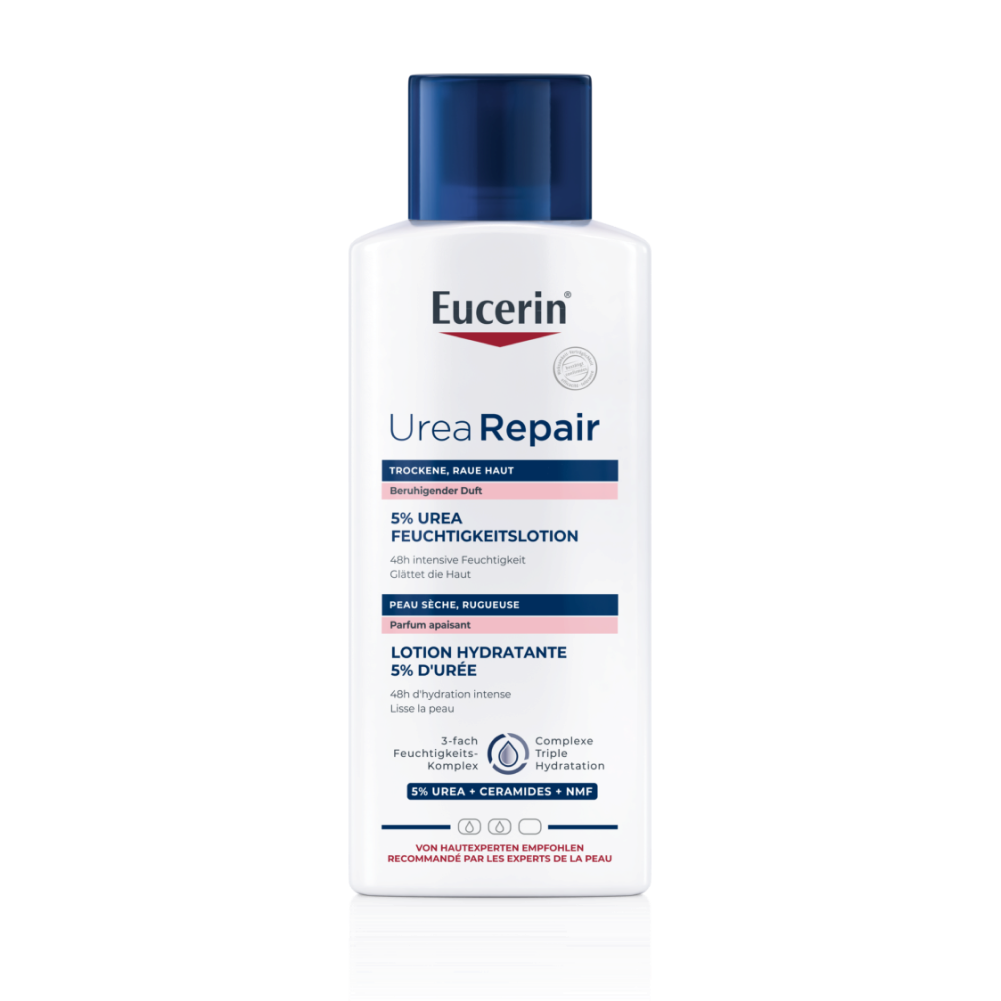 EUCERIN UreaRepair 5 %<br>250 ml, Flasche, Lotion, Urea mit Duft