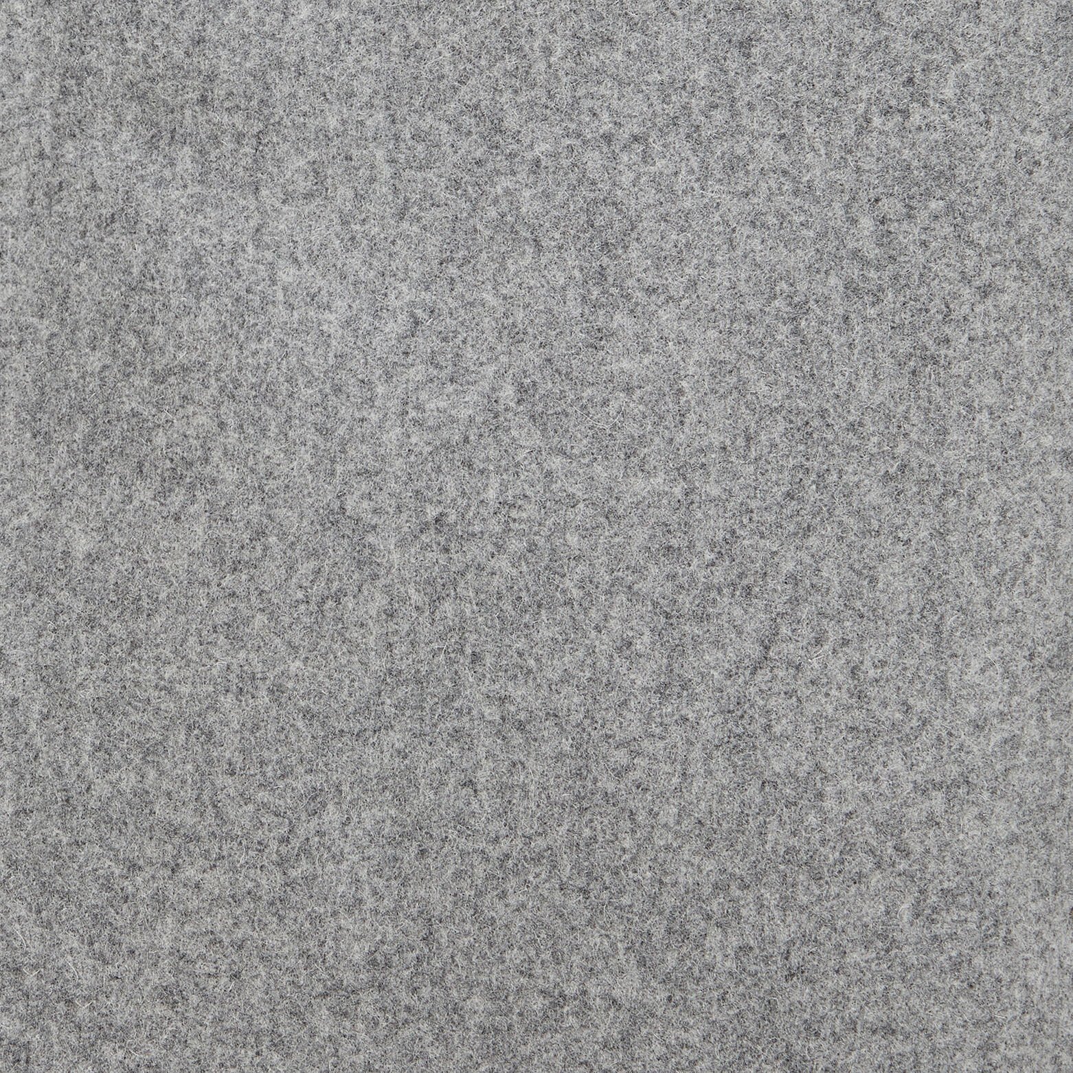 Manteau en laine col montant Gris moyen