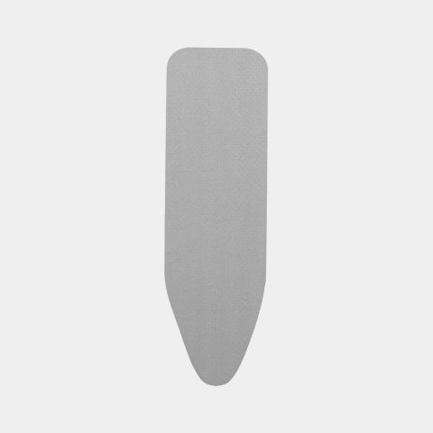 Strijkplankhoes C, 124x45 cm, 8 mm schuim - Metalized - Metallised