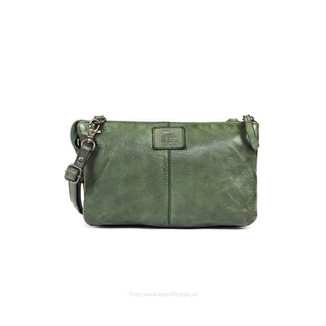Bear Design Cow Lavato Portemonneetasje Uma Groen CL30996