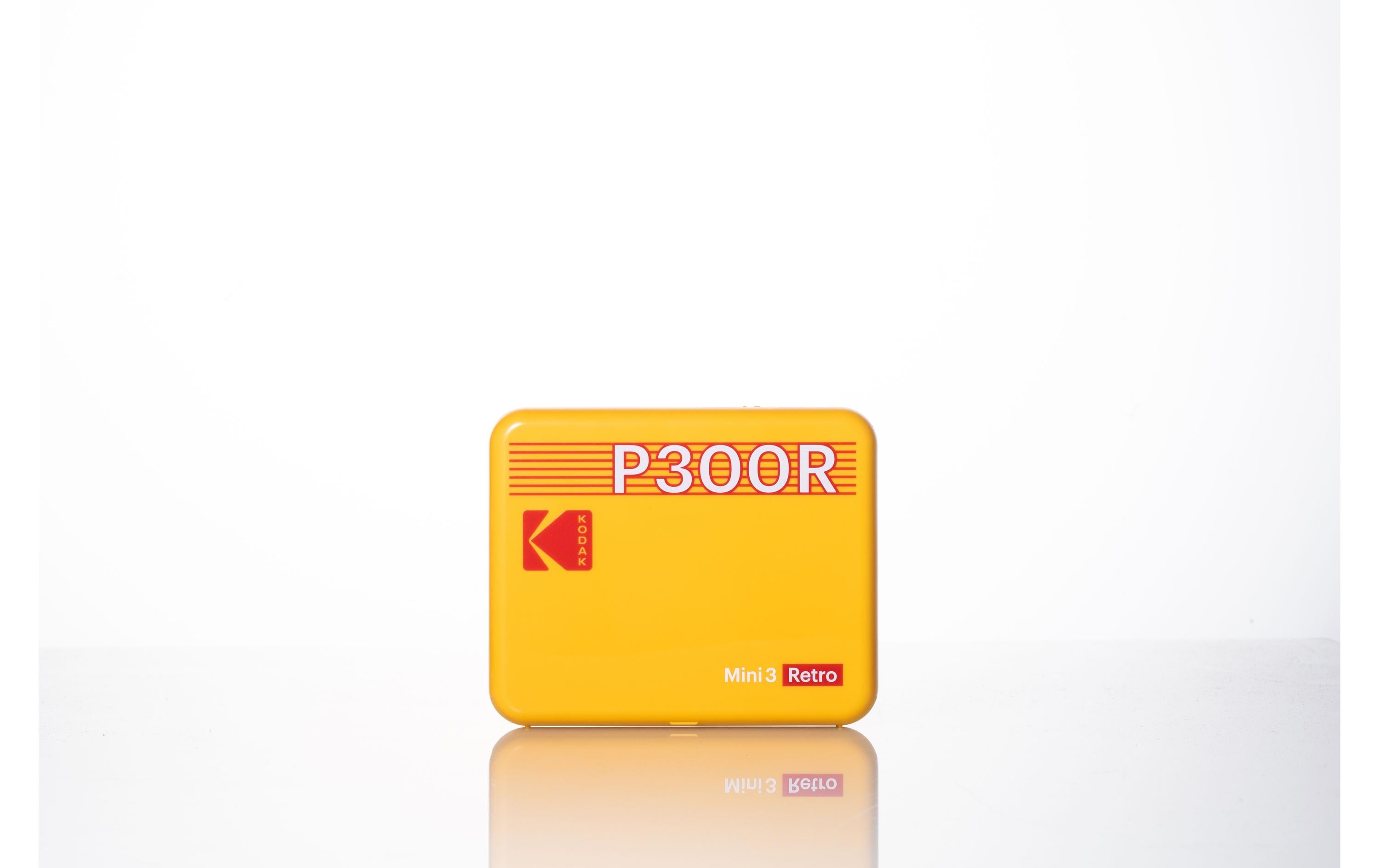 Fotodrucker Mini 3 Square Retro Gelb<br>Instant Square-Drucker mit integriertem Bluetooth