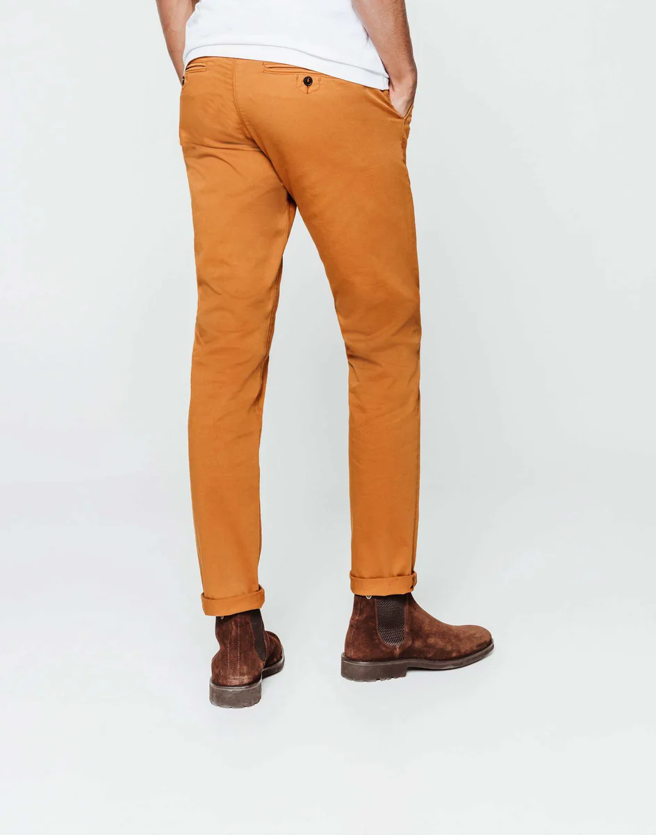 Chino fashion safran