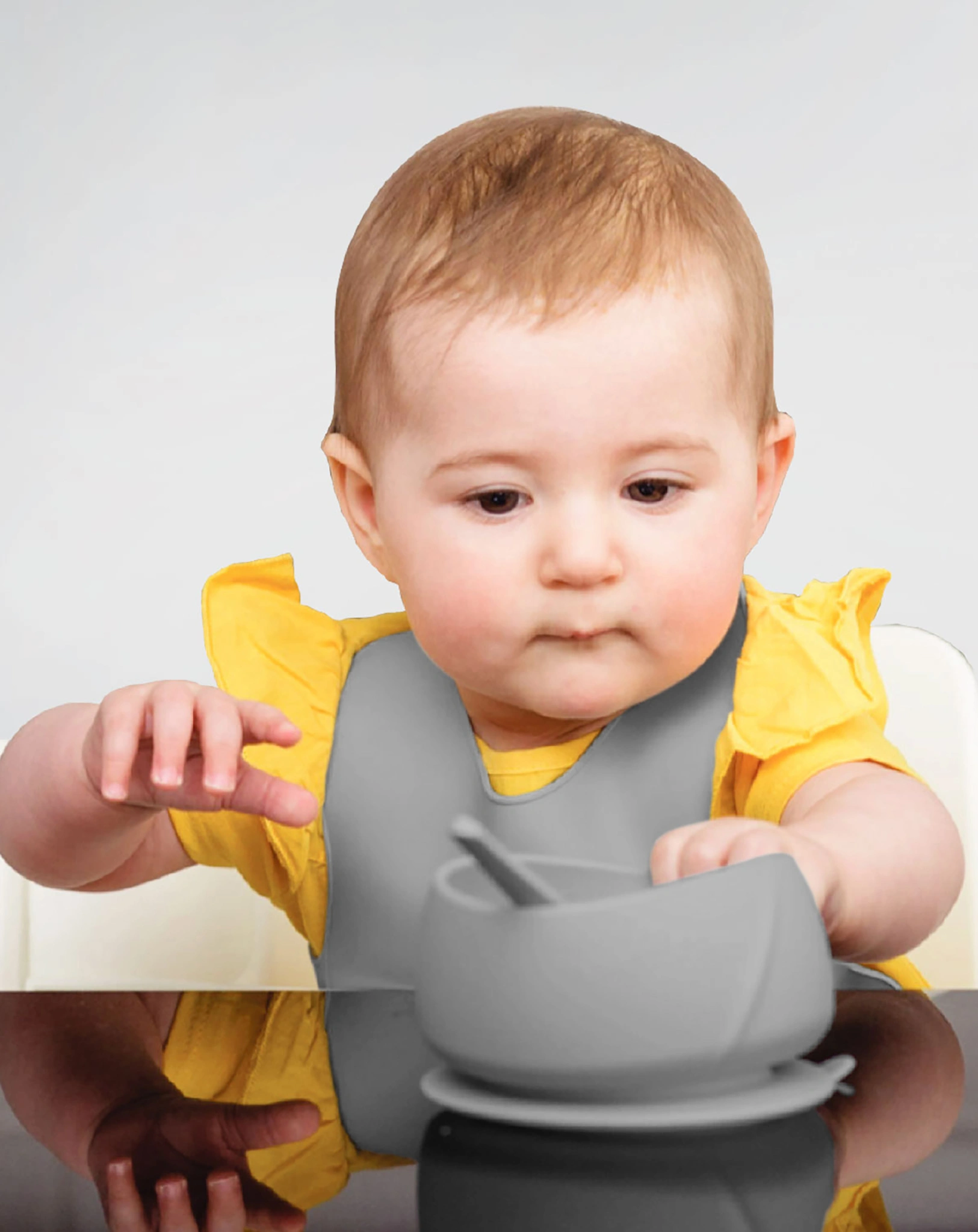 Silikon-Schüssel EVERYDAY BABY - EAT & LEARN mit Saugfuß