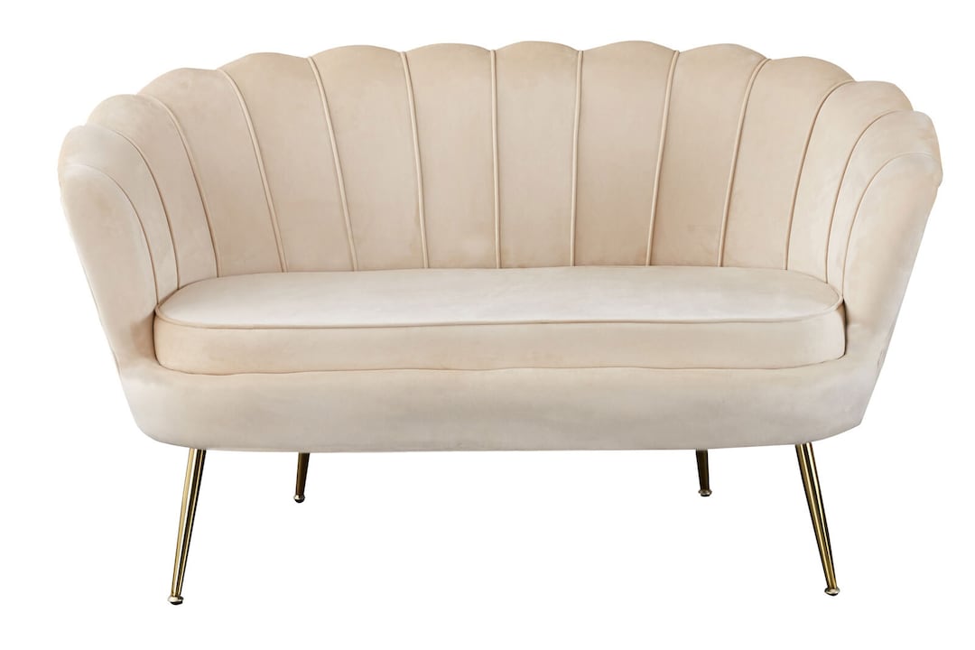 Sofa 2-Sitzer beige
