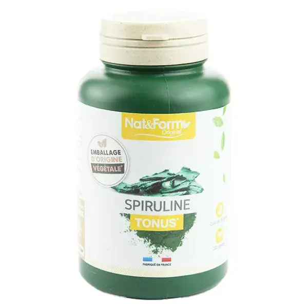 Nat & Form Original Spirulina 200 cápsulas