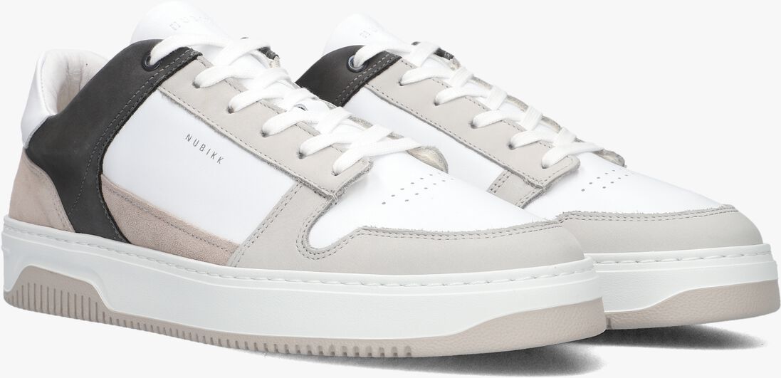 NUBIKK witte nubikk lage sneakers basket court heren