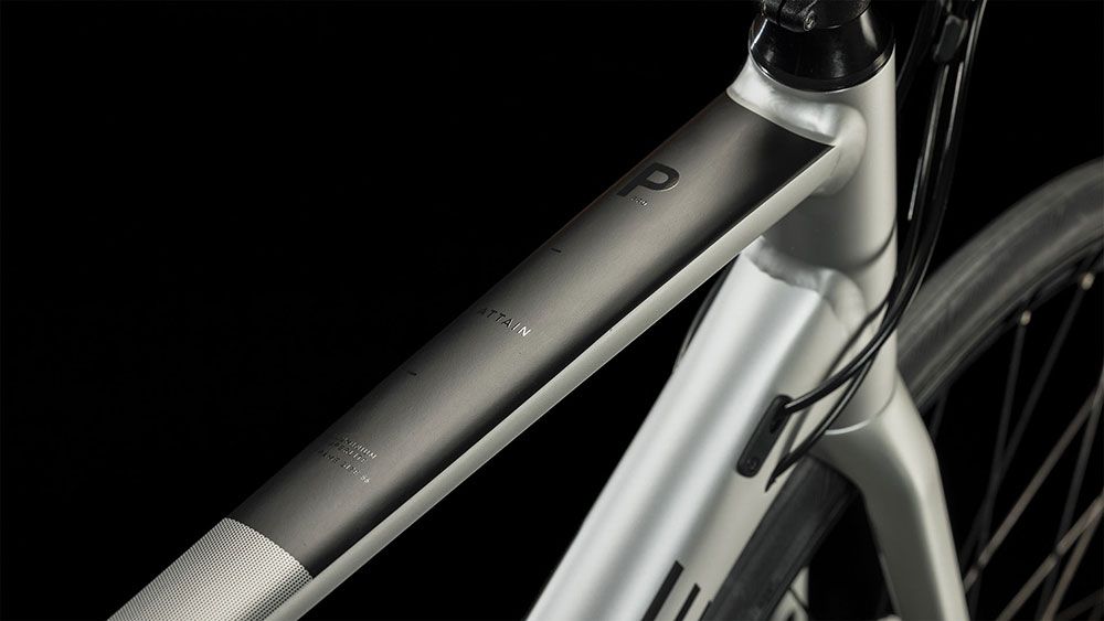 Cube Attain Pro silver´n´orange kaufen | Bike-Discount