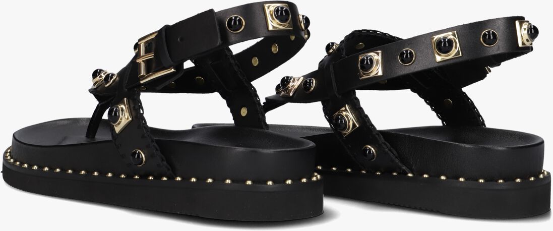 ASH zwarte ash slippers uteca