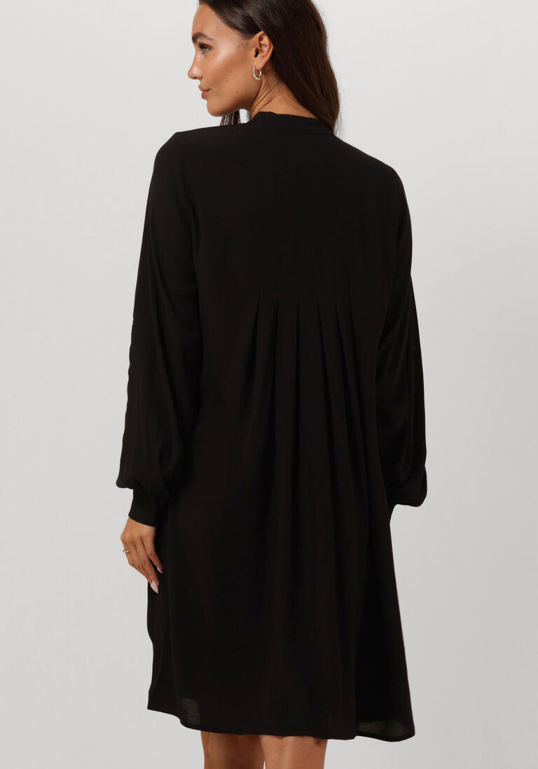 BRUUNS BAZAAR zwarte bruuns bazaar mini jurk lilli arie dress
