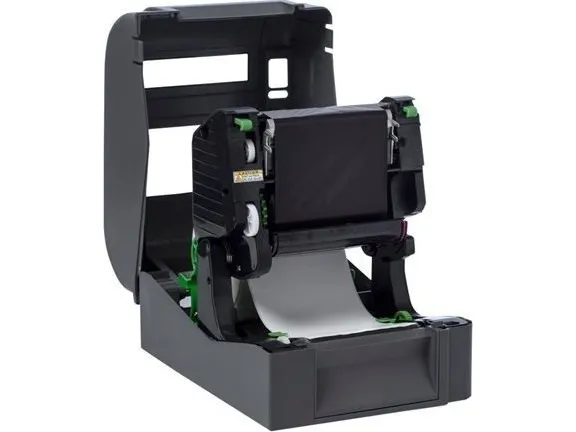 Brother TD-4520TN - Etiketprinter - direkte termisk/termisk overførsel - Rulle (11 cm) - 300 x 300 dpi - op til 127 mm/sek. - USB 2.0, LAN, USB vært, RS232C