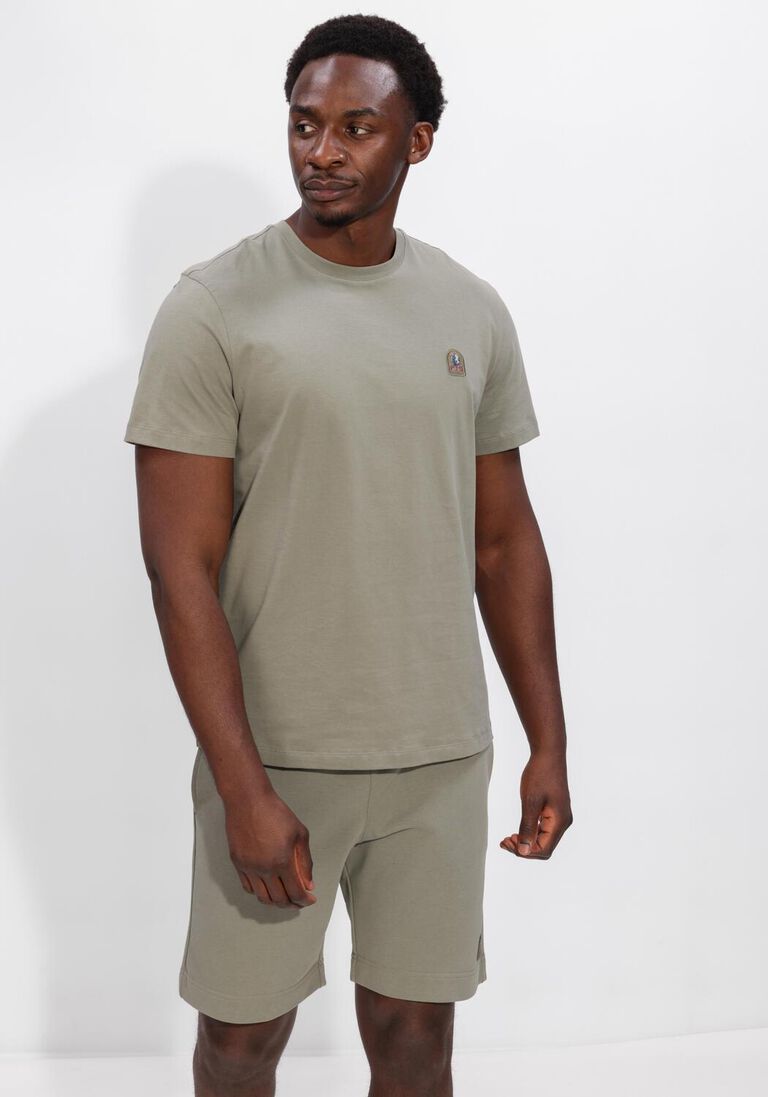 groene parajumpers t-shirt patch tee