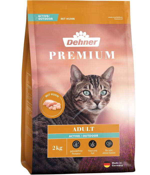 Dehner Premium Trockenfutter für Katzen