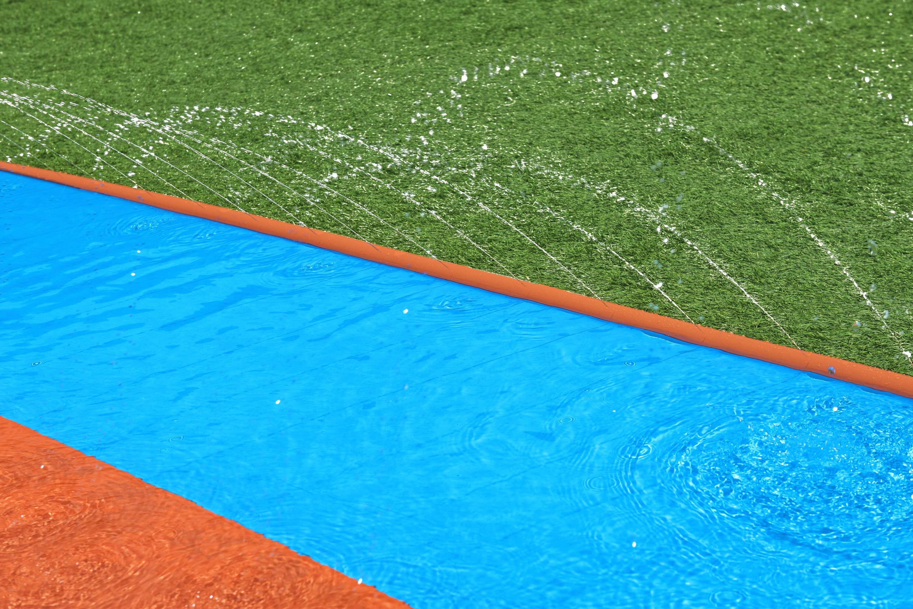Wasserrutsche Tsunami Splash Ramp Triple Slide H2OGO!