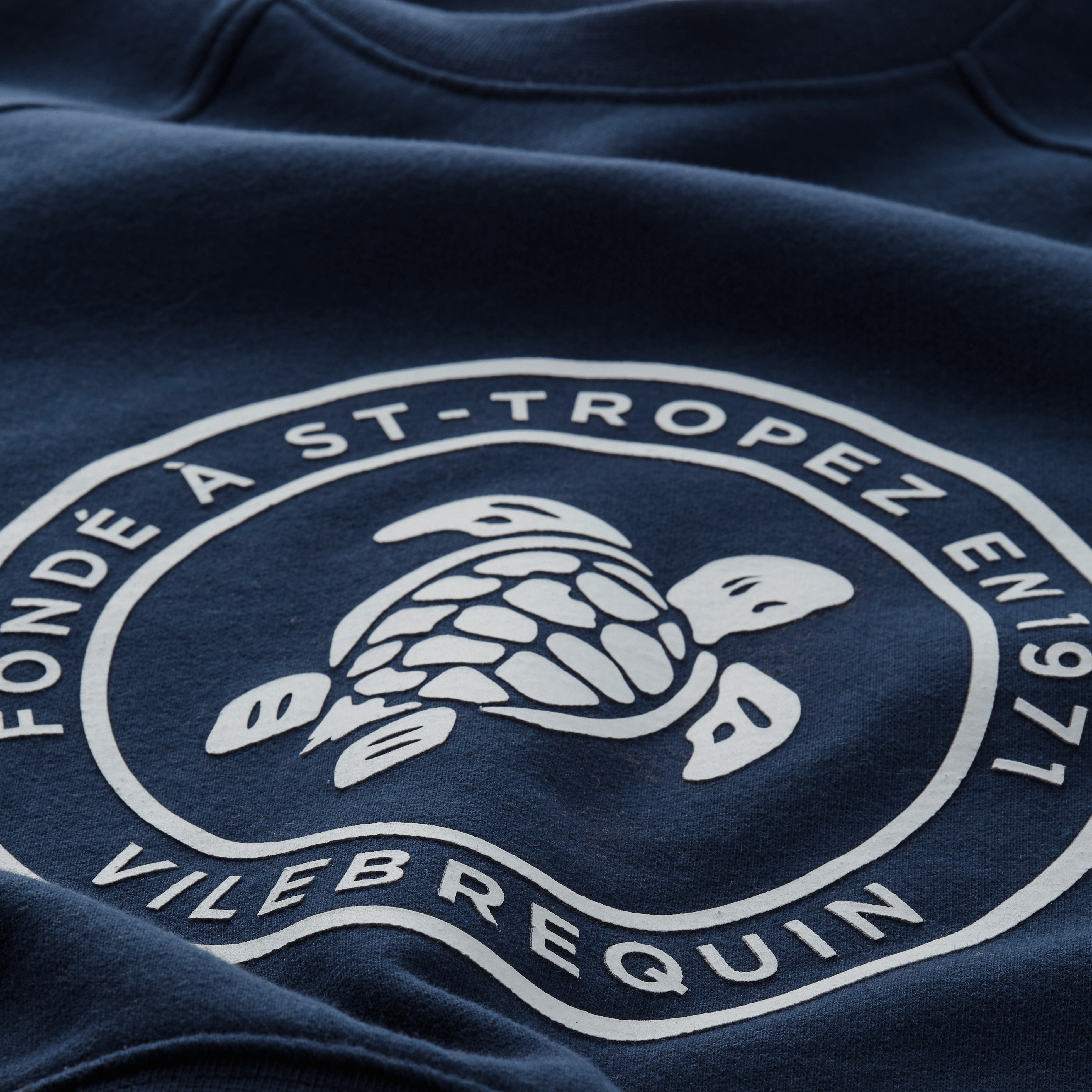 Sweatshirt Coton Organique Col Ras du Cou Garçon Logo