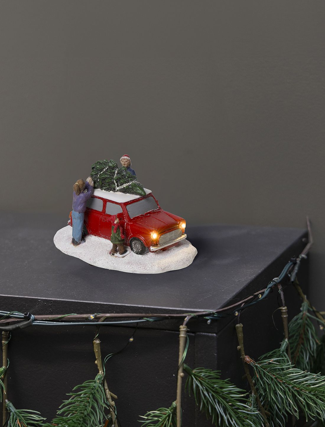 Dekor minicooper med led