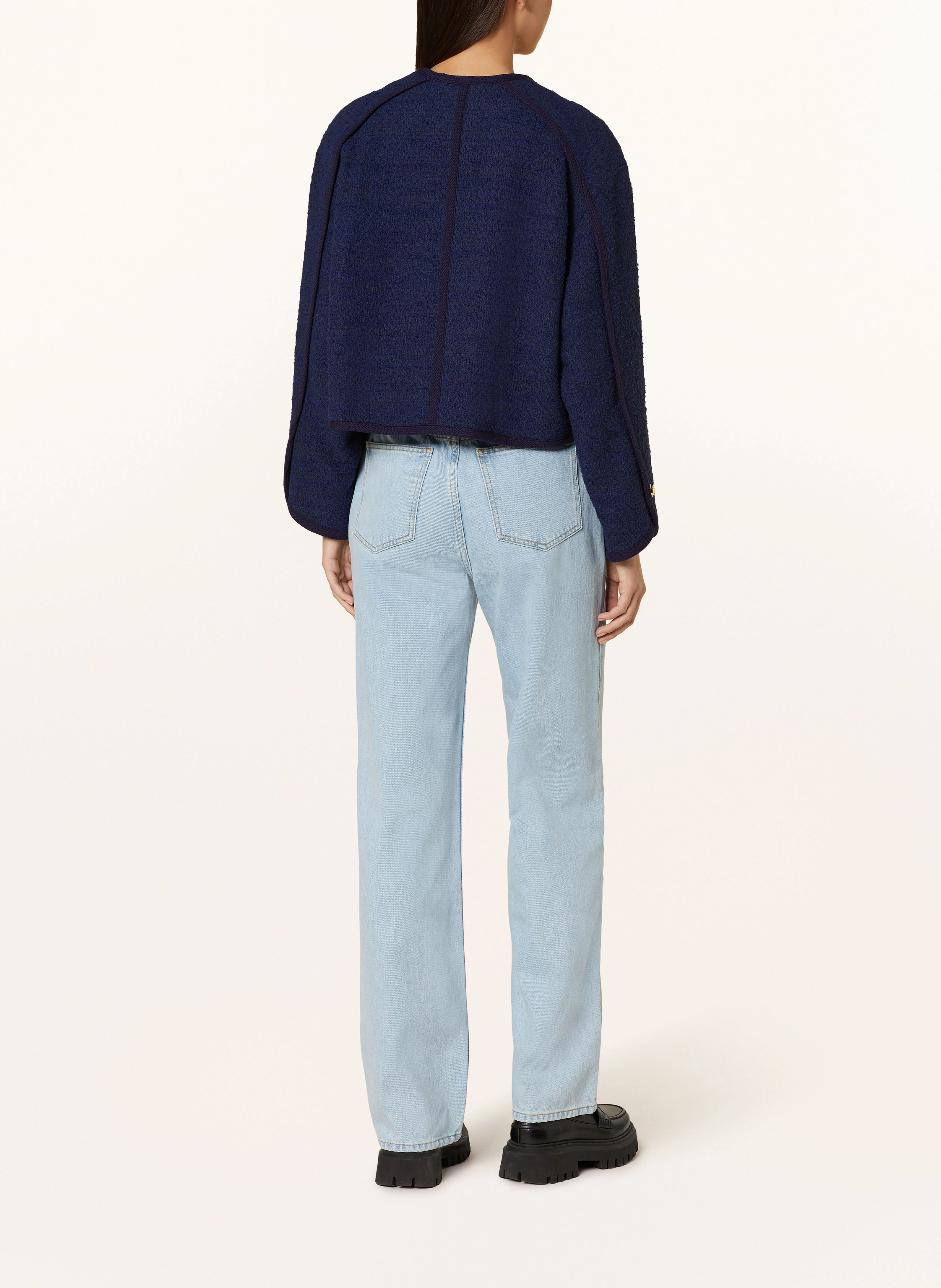 ba&sh Kastenjacke BRITTANY aus Tweed