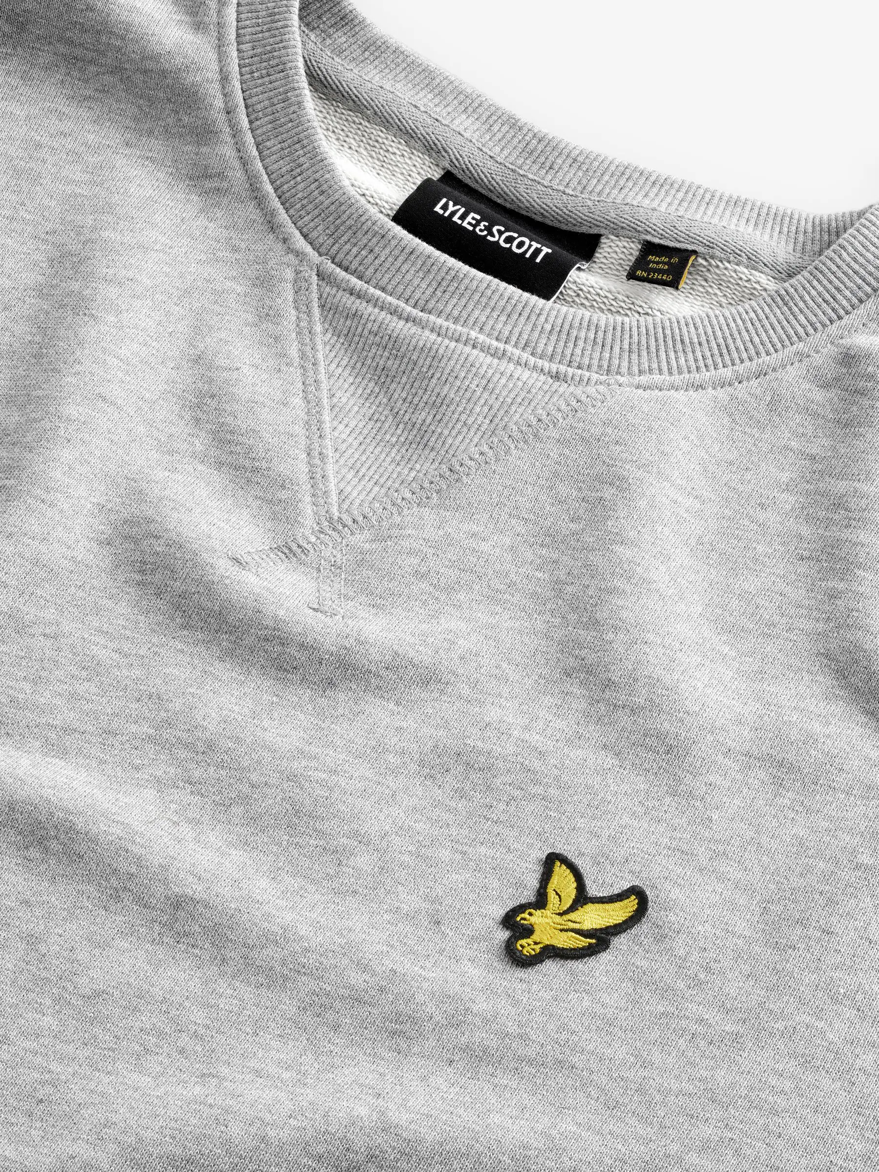 Grijs - Lyle & Scott sweatshirt met ronde hals
